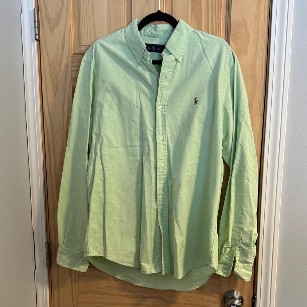 Polo by Ralph Lauren Mint Green Casual Shirt